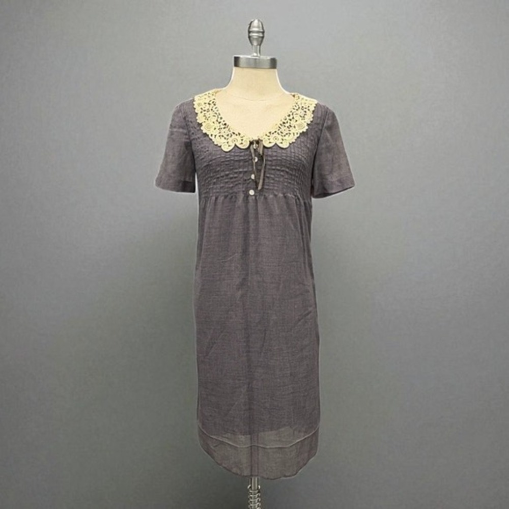 Vintage House of Hartwig Paris on the Desert Tucson Smocked Dress Bespoke‎